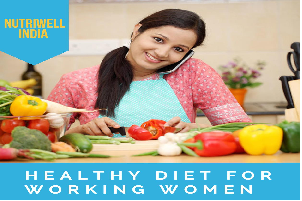healthy diet for working women